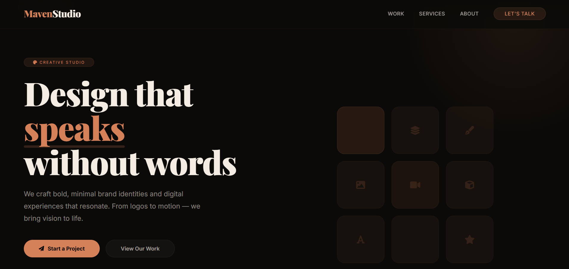 Studio Maven · Creative Studio