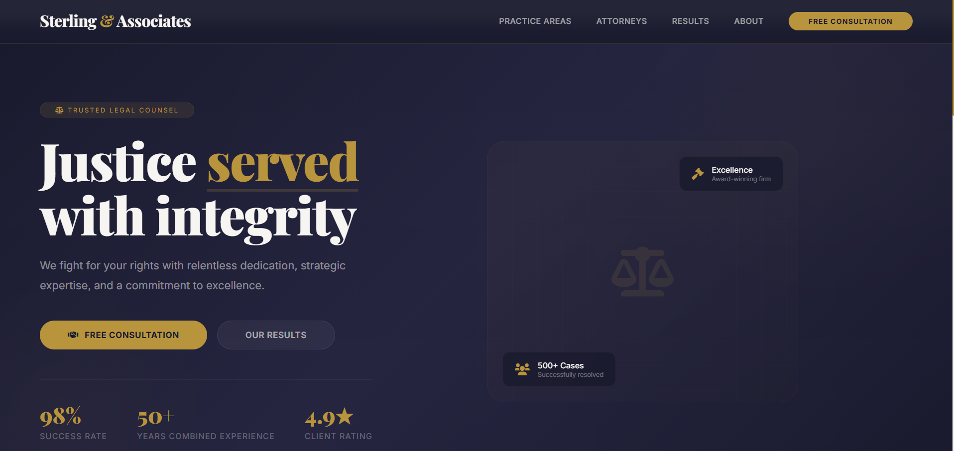 Vanguard & Sterling · Law Firm